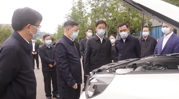 云南省委副书记、省长王予波带队到 zoty中欧动力开展调研